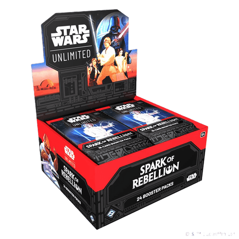 Star Wars: Unlimited – Spark of Rebellion Booster Display