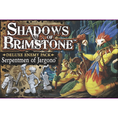 Shadows of Brimstone: Serpentmen of Jargono Deluxe Enemy Pack
