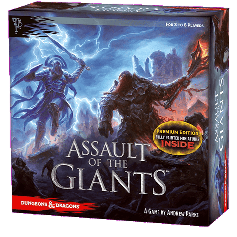 D&D Assault of the Giants Board Game Premium Edition