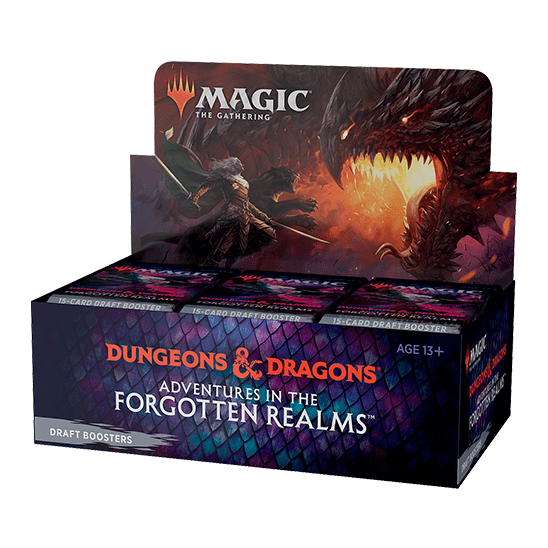 mtg 36 pack booster box MTG Adventures in the Forgotten Realms Draft Boosters