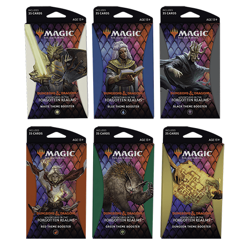magic forgotten realms booster box MTG Adventures in the Forgotten Realms Theme Boosters