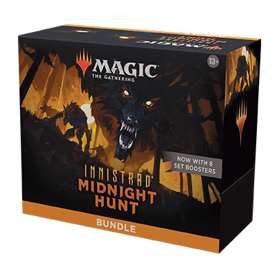 Magic The Gathering: Innistrad Midnight Hunt Bundle (8 Draft Boosters) - EN