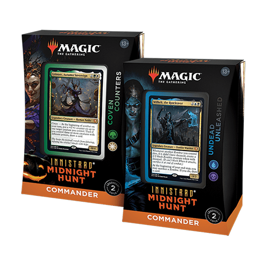 MTG: Innistrad Midnight Hunt Commander Decks