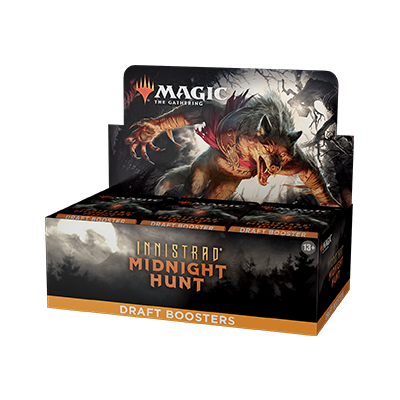 Magic The Gathering: Innistrad Midnight Hunt Draft Boosters (36 Packs) - EN