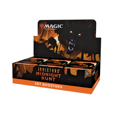 Magic The Gathering: Innistrad Midnight Hunt Set Boosters Box (30 Packs) - EN