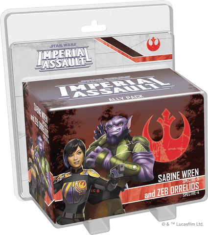 Star Wars: Imperial Assault Sabine Wren and Zeb Orrelios Ally Pack