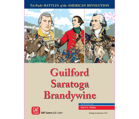Battles of the American Revolution Tri-pack: Guilford, Saratoga, Brandywine